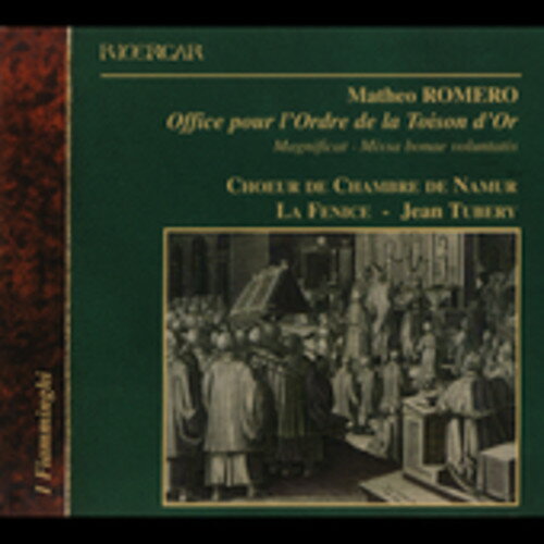 Romero / Janssens / Renson / Lenaerts / Tubery - Un Office Pour I'ordre de la Toison CD アルバム 【輸入盤】