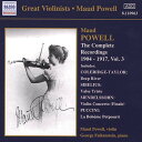 Powell / Tenaglia / Leclair / Handel / Beethoven - Complete Recordings-Vol. 3 CD アルバム 【輸入盤】