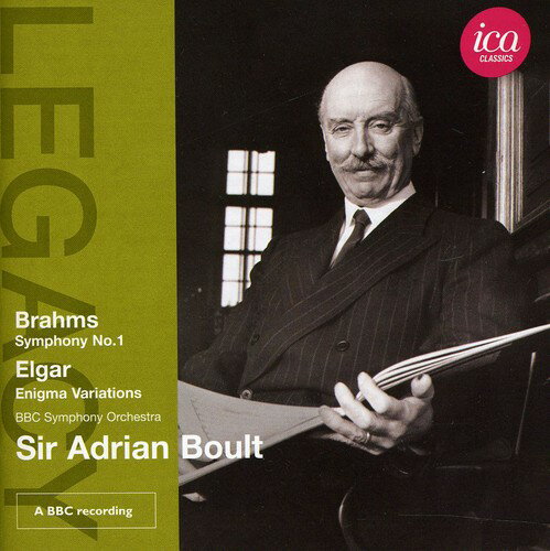 Brahms / Elgar / Bbso / Boult - Symphony 1 / Enigma CD アルバム 【輸入盤】