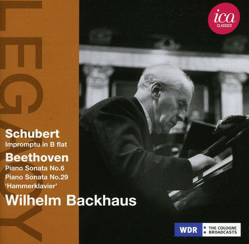 Schubert / Beethoven / Backhaus - Legacy: Schubert  Backhaus CD Х ͢ס