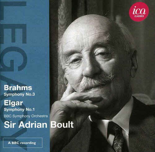 Brahms / Elgar / BBC Sym Orch / Boult - Legacy: Sir Adrian Boult Conducts Brahms ＆ Elgar CD アルバム 【輸入盤】