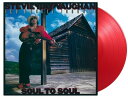 スティーヴィーレイヴォーン Stevie Ray Vaughan - Soul To Soul - Limited 180-Gram Translucent Red Colored Vinyl LP レコード 【輸入盤】