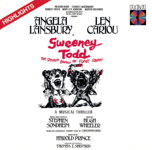 Sweeney Todd Highlights / O.C.R. - Sweeney Todd Highlights / O.C.R. CD Ao yAՁz