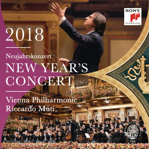 Riccardo Muti / Wiener Philharmoniker - New Year 039 s Concert 2018 / Neujahrskonzert 2018 CD アルバム 【輸入盤】