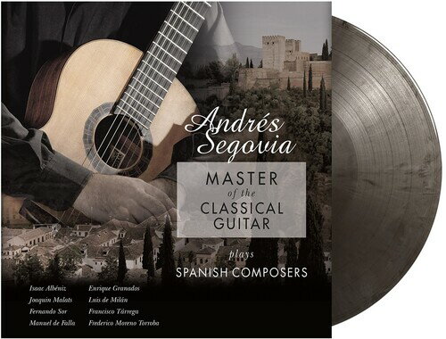 Andres Segovia - Master Of The Classical - Ltd Silver ＆ Black Vinyl LP レコード 【輸入盤】
