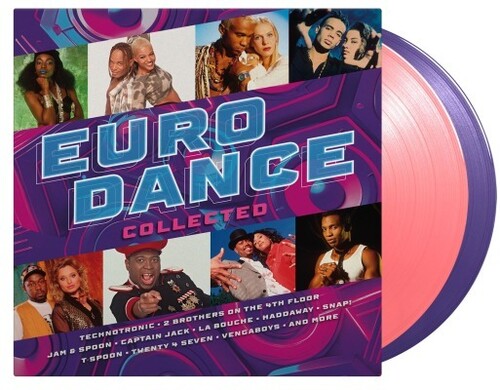 【取寄】Eurodance Collected / Various - Eurodance Collected - Limited 180-Gram Pink ＆ Purple Colored Vinyl LP レコード 【輸入盤】