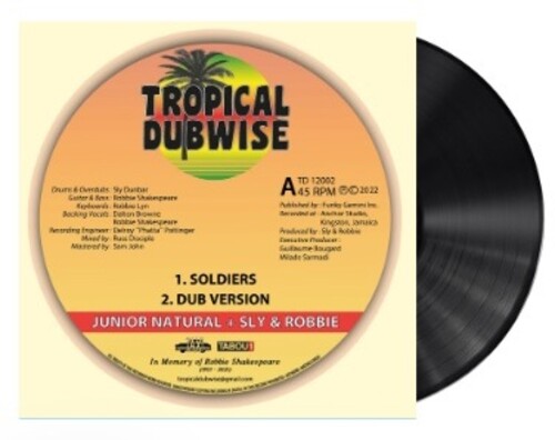 Junior Natural / Sly ＆ Robbie - SOLDIERS LP レコード 【輸入盤】