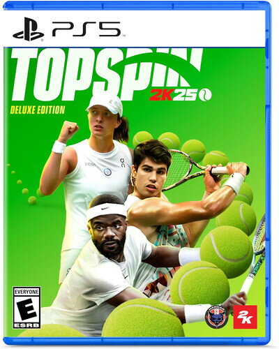 TopSpin 2K25 Deluxe Edition for Playstion 5 北米版 輸入版 ソフト