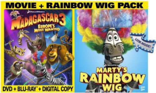 Madagascar 3: Europe 039 s Most Wanted ブルーレイ 【輸入盤】