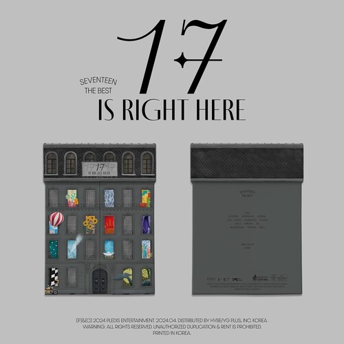 Seventeen - Seventeen Best Album '17 Is Right Here' (Here Ver.) CD アルバム 【輸入盤】