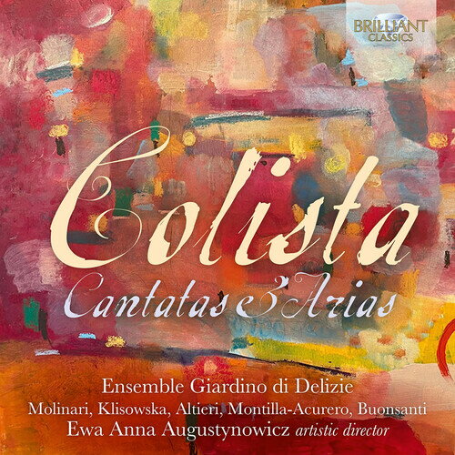【取寄】Colista / Augustynowicz - Colista: Cantatas ＆ Arias CD アルバム 【輸入盤】