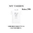 NFT Tシャツ　ユニセックス商品詳細 Robot346 NFT Tシャツ ブランド名： ウェアラブル（wearable） 品番： W230N90NFTT101 カラー： WHITE(ホワイト) ※写真はできるだけ実物に近い色を表現できるよう努めておりますが、ご利用のPCやスマホなど表示機器の都合上、若干の差異が生じますことをあらかじめご了承ください。 サイズ： サイズ目安 平置 ・M：肩幅：48.5cm/ 袖丈：21.5cm/着丈：71.5cm/身幅：55.5cm/アームホール：23.5cm 袖口：20cm 素材(衣服)： レーヨン62％、ナイロン33%、ポリウレタン5% 商品説明： ■世界で1着しかないあなただけのTシャツです。 ■ビッグTシャツで、ゆったり着用することができます。 ■デイリー使いにも、フィットネスやヨガウェアにも大活躍です。 ■優れたストレッチ性で、動きやすく、どんなエクササイズにも対応します。 ■生地そのものの吸湿性が少ないため、汗などの水分を吸収してはすぐに大気へ放出するため、汗をかいてもベタつず速乾性が高くスポーツに最適です。 ※こちらの商品はNFTの権利代が含まれている値段になっています。 ※郵送されるのは1枚目の画像のデザインですので、ご注意ください。