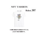 NFT Tシャツ　ユニセックス商品詳細 Robot307 NFT Tシャツ ブランド名： ウェアラブル（wearable） 品番： W230N90NFTT101 カラー： WHITE(ホワイト) ※写真はできるだけ実物に近い色を表現できるよう努めておりますが、ご利用のPCやスマホなど表示機器の都合上、若干の差異が生じますことをあらかじめご了承ください。 サイズ： サイズ目安 平置 ・M：肩幅：48.5cm/ 袖丈：21.5cm/着丈：71.5cm/身幅：55.5cm/アームホール：23.5cm 袖口：20cm 素材(衣服)： レーヨン62％、ナイロン33%、ポリウレタン5% 商品説明： ■世界で1着しかないあなただけのTシャツです。 ■ビッグTシャツで、ゆったり着用することができます。 ■デイリー使いにも、フィットネスやヨガウェアにも大活躍です。 ■優れたストレッチ性で、動きやすく、どんなエクササイズにも対応します。 ■生地そのものの吸湿性が少ないため、汗などの水分を吸収してはすぐに大気へ放出するため、汗をかいてもベタつず速乾性が高くスポーツに最適です。 ※こちらの商品はNFTの権利代が含まれている値段になっています。 ※郵送されるのは1枚目の画像のデザインですので、ご注意ください。