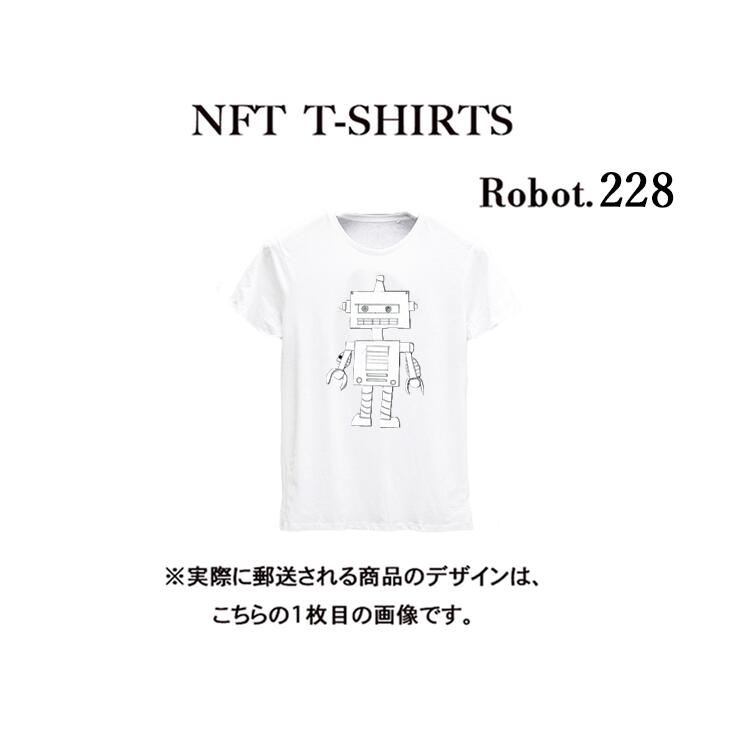 Robot228 NFT T wearableҥꥸʥ ӥåT  襬 ˥    ۿ® ä ݡĥ Ҷ ǥ ܥå ˥å