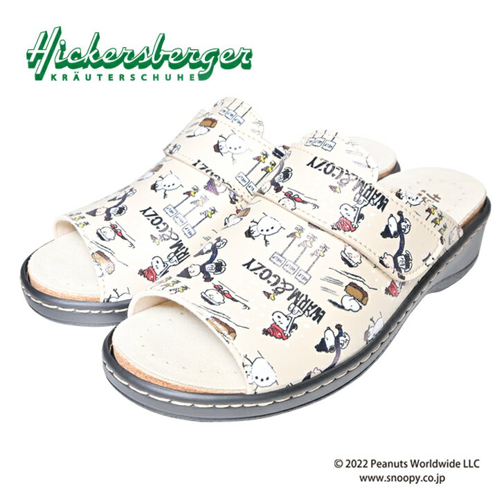 【楽天スーパーSALE！20％OFF】 スヌーピー サンダル スキー レディース Hickersberger ヒッカースバー..