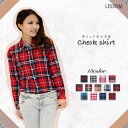 シャツ レディース チェック柄シャツ 麻 カットソー トップス ブラウス 襟付き Tシャツ ポロシャツ おしゃれ ロゴ スポーツ 春 カジュアル 秋 長袖 ゆっ...