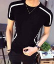 Tシャツ メンズ 春 涼しい 綿 人気 ゆったり 薄手 シャツ ロング ジャケット おすすめ 肌着 ブラック 40代 ワッフル ティーシャツ オシャレ コットン ブランド カジュアル ポリエステル 7分袖 半袖 Vネック 夏 インナー おしゃれ スポーツ ランキング ブランド tps-1519