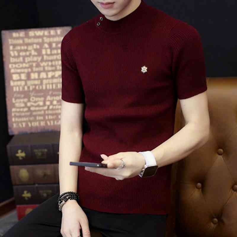 【＼クーポン利用で20%OFF!／】 Tシャツ メンズ 春 涼しい 綿 人気 ゆったり 薄手 シャツ ロング ジャケット おすすめ 肌着 ブラック 40代 ワッフル ティーシャツ オシャレ コットン ブランド カジュアル ポリエステル 7分袖 半袖 Vネック 夏 インナー おしゃれ