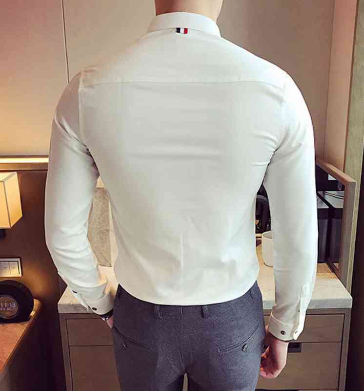 【＼クーポン利用で20%OFF!／】 シャツ メンズ 暖かい スーツ ブランド オフィス フランネル 厚手 秋 ビジネス 冬 白 仕事 オシャレ ドルマン しわになりにくい 肌着 あったか 黒 春 カジュアル フォーマル おしゃれ 襟付き 派手 長袖 ネルシャツ 大きいサイズ