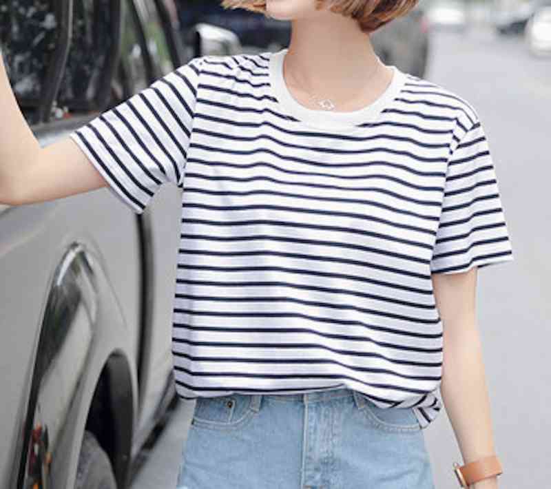 Logo - 【＼クーポン利用で20%OFF!／】 Tシャツ レディース ゆったり カジュアル ティーシャツ おしゃれ 無地 かわいい 7分袖 Vネック 大人 トレーナー 春 半袖 ジム ブラウス スポーツ 5分袖 ロング ブランド 薄手 ロゴ 涼しい シャツ カットソー コーデ 40代 ブラック 夏