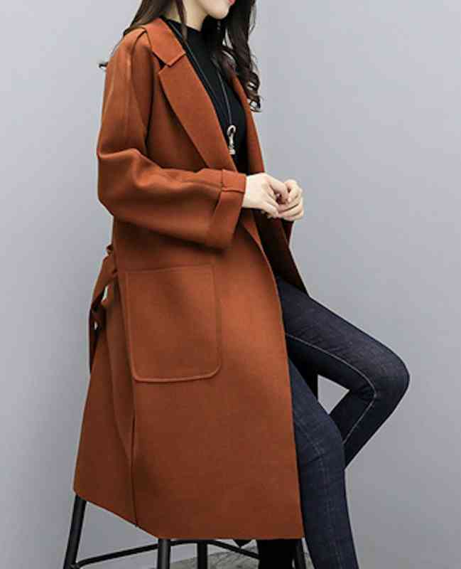 トレンチコート レディース スプリングコート コットン 英国 ダッフルコート ショート 春 50代 人気 モッズコート コート ロング丈 ビジネス ステンカラー...