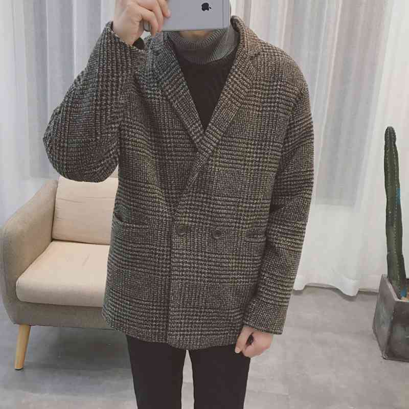テーラードジャケット メンズ 中綿 30代 厚手 チェック コーデュロイ テーラード ...