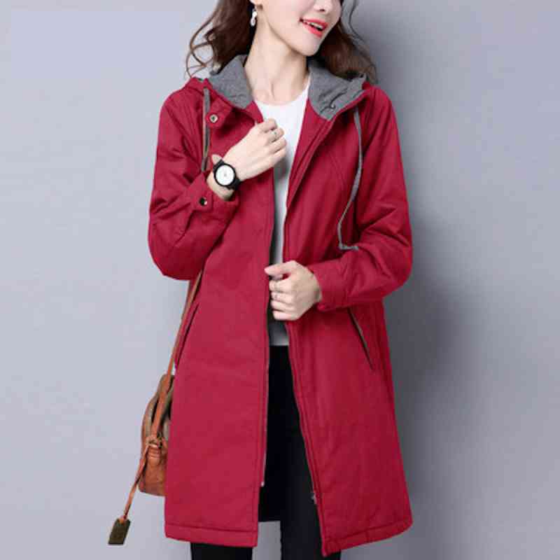 Other Jackets Jumpers - 【＼クーポン利用で20%OFF!／】 ブルゾン レディース 丈 パーカー 中綿 ゴルフ ショート 大きいサイズ 防寒 冬 ビジネス ウェア 赤 ロング マウンテン スタジャン きれいめ ミリタリージャケット ジャンパー かっこいい コーデ ジャケット ブランド 秋 春 アウター