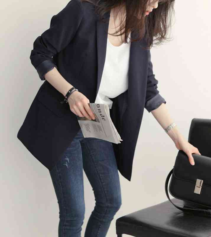 Cotton - 【＼クーポン利用で20%OFF!／】 テーラードジャケット レディース ロング ステンカラー 大きい 春 秋 ブルゾン ブレザー レザー 冬 テーラード アウター ブランド ジャケット 中綿 カジュアル チェック コーデュロイ トップス 厚手 ニット スーツ セーター