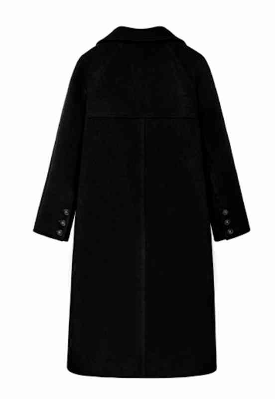 Turn-Down Collar Coat - 【＼クーポン利用で20%OFF!／】 チェスターコート レディース 英国 40代 アウター 服 ダブル ショート丈 ブランド 冬 軽い 大きいサイズ ショート チェック ロングコート ロング 秋 コート キャメル 着こなし トレンチコート 細身 50代 春 ステンカラーコート 暖かい