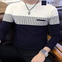 【\クーポン利用で20%OFF!/】 Tシャツ メンズ バイカラー薄手ニット 肌着 おしゃれ ロング スポーツ コットン 長袖 厚手 Vネック ティーシャツ ブランド ゆったり 無地 ブラック オシャレ ポリエステル ワッフル インナー 秋 カジュアル 春 人気 40代 冬