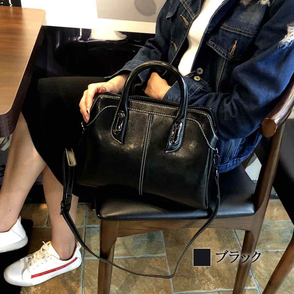 【＼クーポン利用で20%OFF!／】 ハンドバッグ レディース ステッチレザー2WAYバッグ 夏 黒 斜めがけ 秋 ミニバッグ カジュアル 小さめ トートバッグ 財布 レザー革 トート ミニ ミニトートバッグ 本革 ブランド 軽い ショルダーバッグ おしゃれ 冬