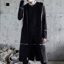 【\クーポン利用で20%OFF!/】 カーディガン メンズ ジッパーデザインコート 長袖 春 柄 ブランド オフィス ウール ゆったり 厚手 制服 おすすめ 秋...