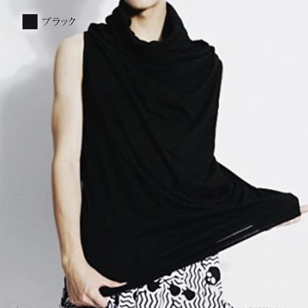 【＼クーポン利用で20%OFF!／】 タンクトップ メンズ ノースリーブハイネックトップス 人気 インナー 綿 安い 大人 重ね着 ロング 筋トレ 暖かい あったか サテン 起毛 春 スポーツ 白 Tシャツ 大きいサイズ シャツ 2XL トレーニング トップス 下着 冬 夏 ヨガ ショート丈