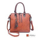 【\クーポン利用で20%OFF!/】 ハンドバッグ レディース タッセル付き配色バッグ 革 レザー ブランド おしゃれ 夏 トートバッグ 黒 カジュアル ミニトートバッグ 斜めがけ 軽い 冬 春 トート ショルダーバッグ ミニ ミニショルダーバッグ 小さい