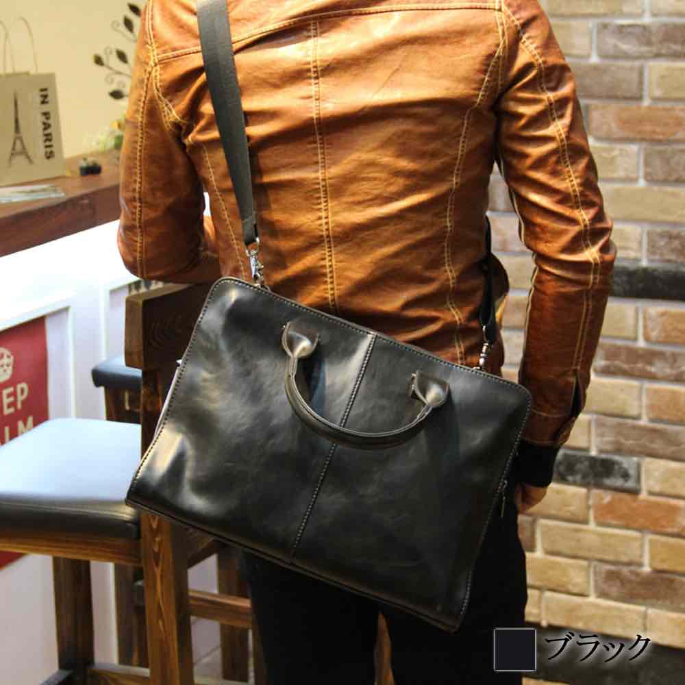 �ڡ������ݥ����Ѥ�20%OFF!���� �ӥ��ͥ��Хå� ��� �쥶����󥺥֥꡼�ե����� ������ 3WAY �ϥ� �� ���������Хå� �̳� 40�� �Ρ���PC...