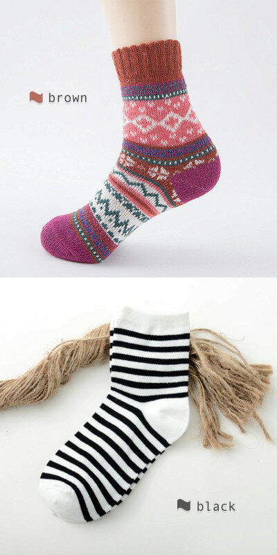 ソックス 柄 靴下 レディース 1円 送料無料 ストライプ 民族 模様 カラーソックス レディース コットンブレンド 無地 シンプル ロングソックス 長め カラフル 派手 おしゃれ オシャレ 22 22.5 23 23.5 24 24.5 25 25.5 女性 セール プレゼント 即日配送 感謝企画 0円 無料