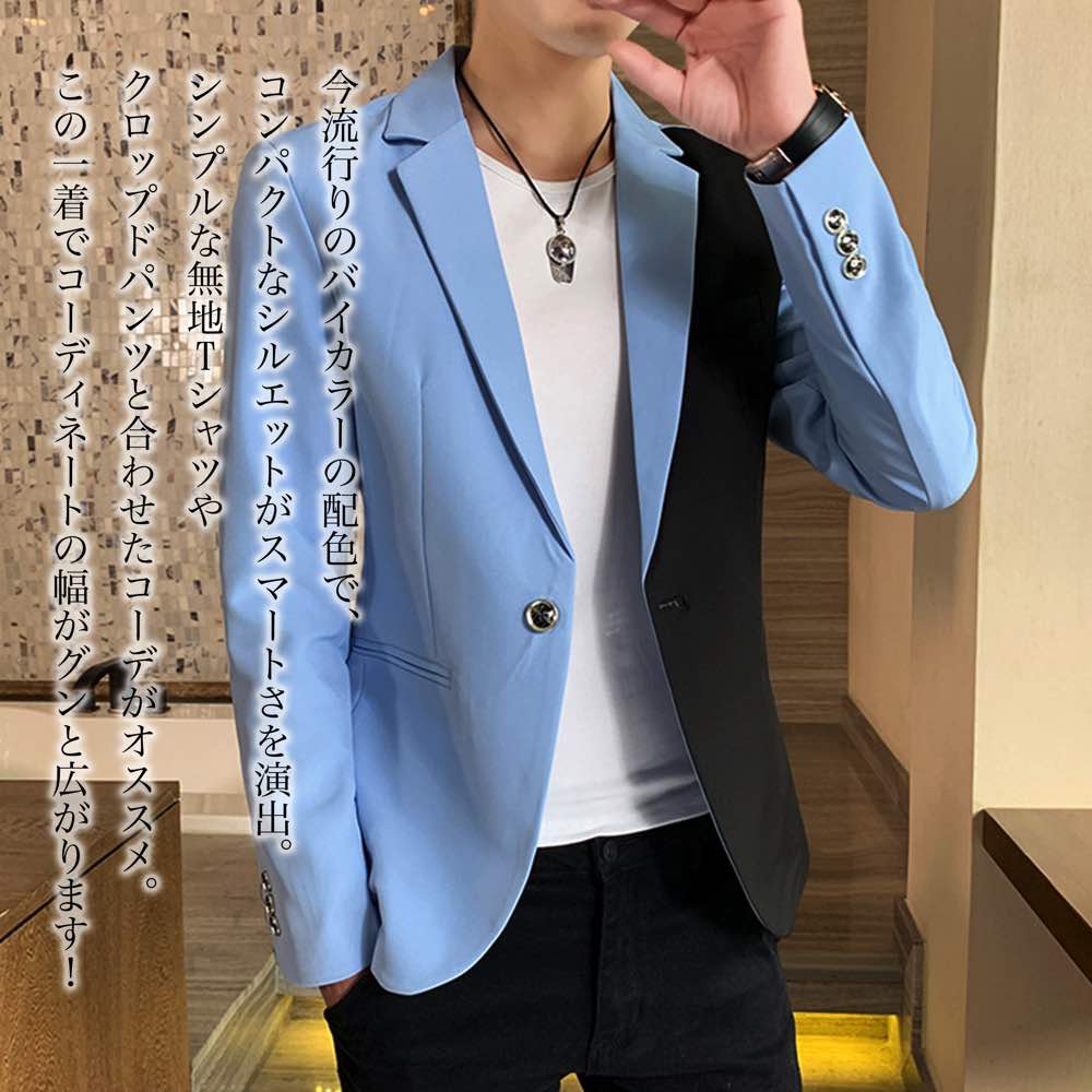 【＼クーポン利用で20%OFF!／】 テーラードジャケット メンズ バイカラージャケット 中綿 30代 厚手 チェック コーデュロイ テーラード 春 おしゃれ カジュアル 白 Tシャツ セール ステンカラー スーツ ブルゾン 秋 テーラードジャケット 大きい ジャケット 冬