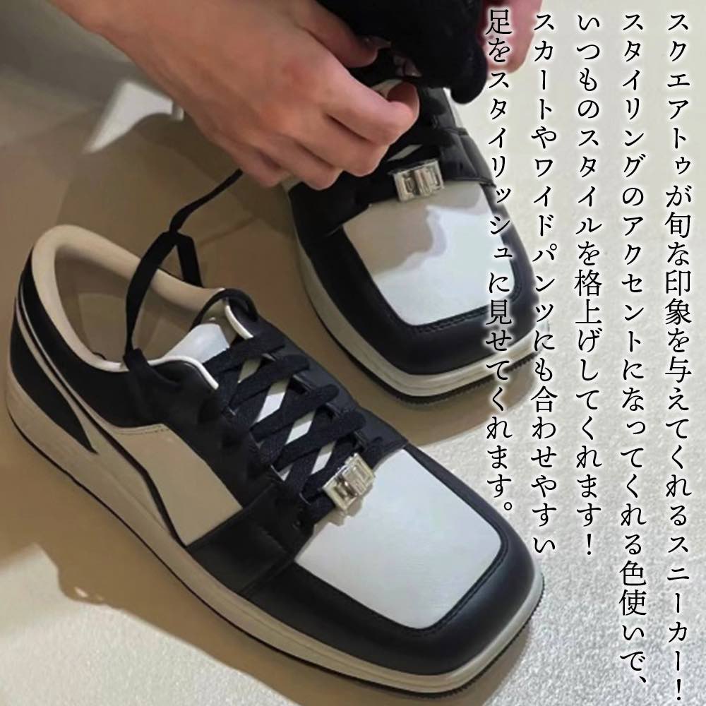 【＼クーポン利用で20%OFF!／】 スニーカー レディース スクエアトゥスニーカー スリッポン 軽い 秋 黒 白 新作 軽量 グレー 5E 超軽量 厚底 冬 24.5 ブランド 革 春 疲れない ハイカット 雪道 シューズ 夏 ボア 3E レザー キルティング 幅広 4E ピンク