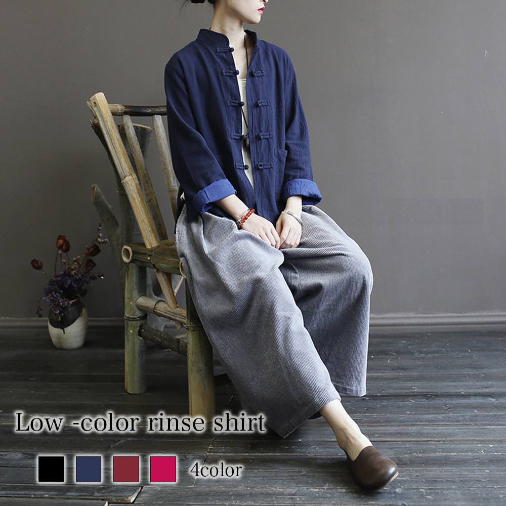 シャツ レディース ローカラーリネンシャツ 麻 カジュアル ブランド 長袖 ロゴ 暖かい ポロシャツ 秋 しわになりにくい 厚手 大人 ブラウス 襟付き 冬 ランニング スポーツ 事務服 カットソー おしゃれ トップス 春 Tシャツ かわいい ゆったり オフィス 形態安定