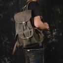 リュック メンズ マルチポケット本革リュック 春 40L リュックサック ビジネスリュック 秋 大学生 アウトドア 大容量 撥水 2WAY カジュアル PC 革...