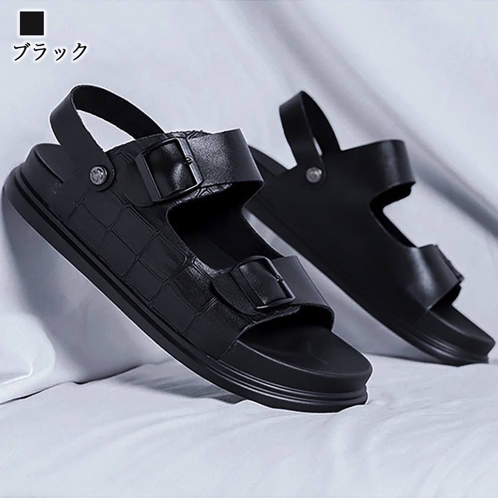 サンダル メンズ ストラップレザーサンダル レザー コンフォートサンダル 海 夏 スリッパ ビーチサンダル 防寒 本革 冬 春 スリッポン 人気 サボサンダル 暖かい 大きいサイズ オフィス スポーツサンダル シャワーサンダル 秋 大人 ブランド ハイ 革 おしゃれ