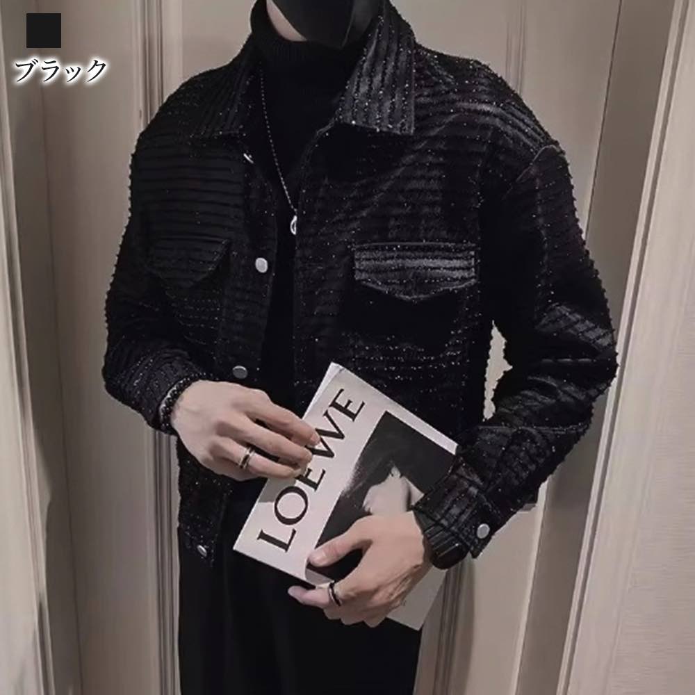 【＼クーポン利用で20%OFF!／】 ステンカラーコート メンズ ラメデザインジャケット 50代 チェスターコート ビジネス おすすめ コート 秋 アウター ウール ピーコート 40代 丈 春 スタンドカラーコート セール ロングコート 冬 ロング ショート丈 ブランド