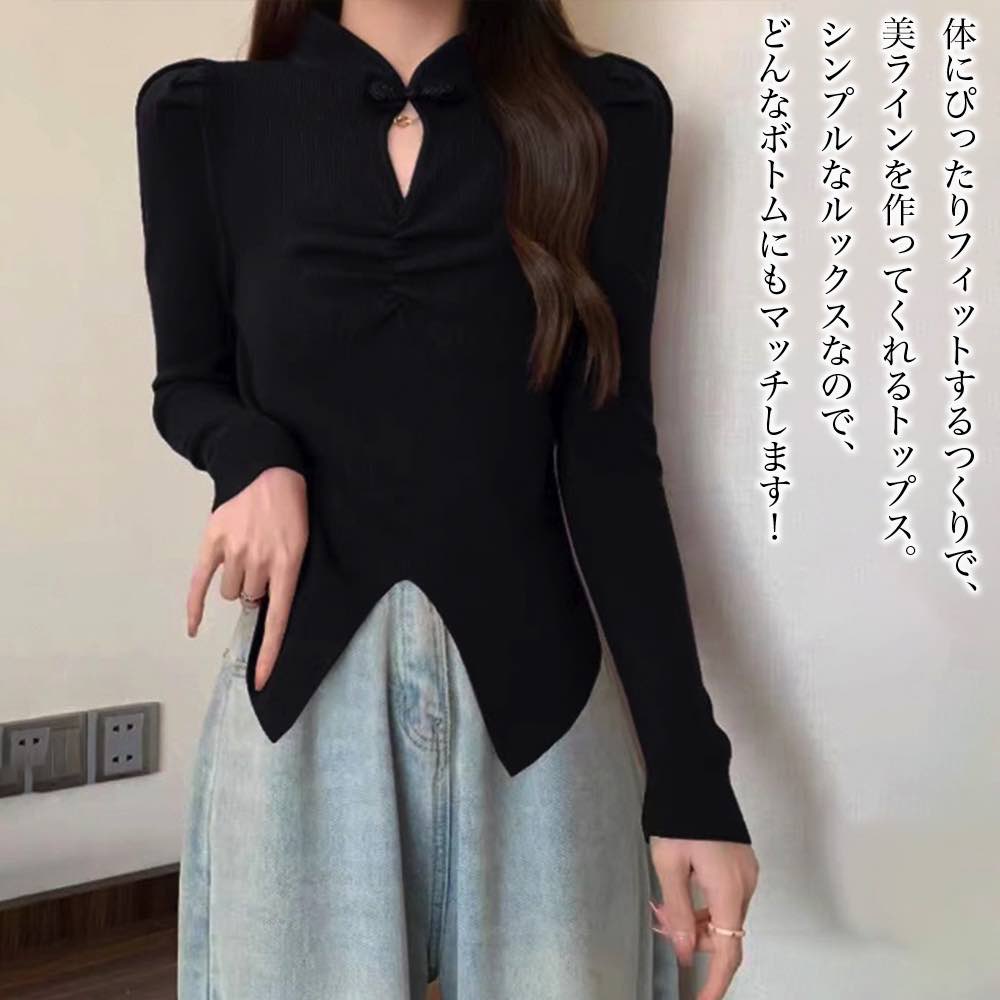 ブラウスレディースプルオーバー事務...