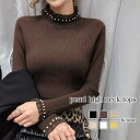 ブラウス レディース パールハイネックトップス 厚手 ワンピース フォーマル 秋 冬 スーツ シフォン 安い ボウタイ 白 オフィス カットソー カジュアル レ...