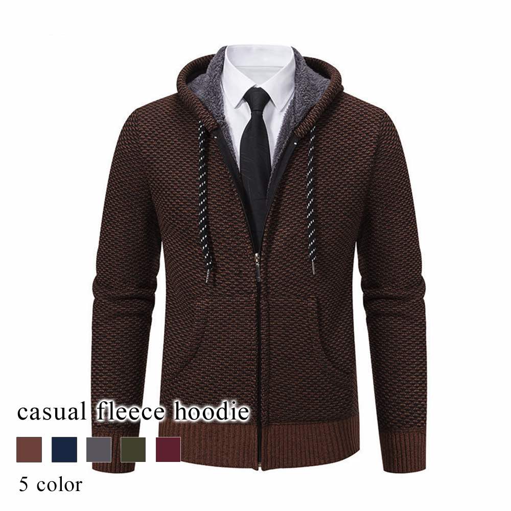 スーパーセール タイムセール SALE パーカー メンズ カジュアルフリースパーカー ジップ 大きいサイズ 春 白 冬 暖かい アウター 黒 モコモコ ブランド...