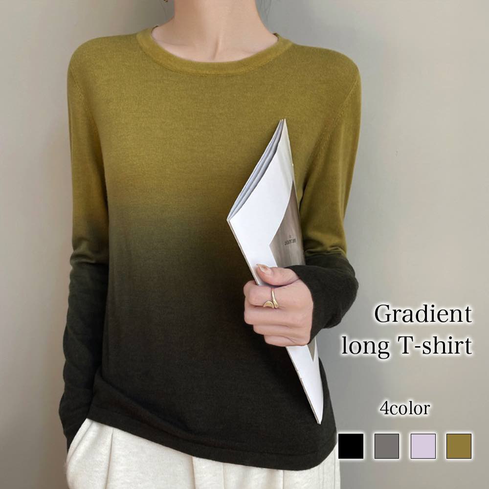Tシャツレディースグラデーションロ...