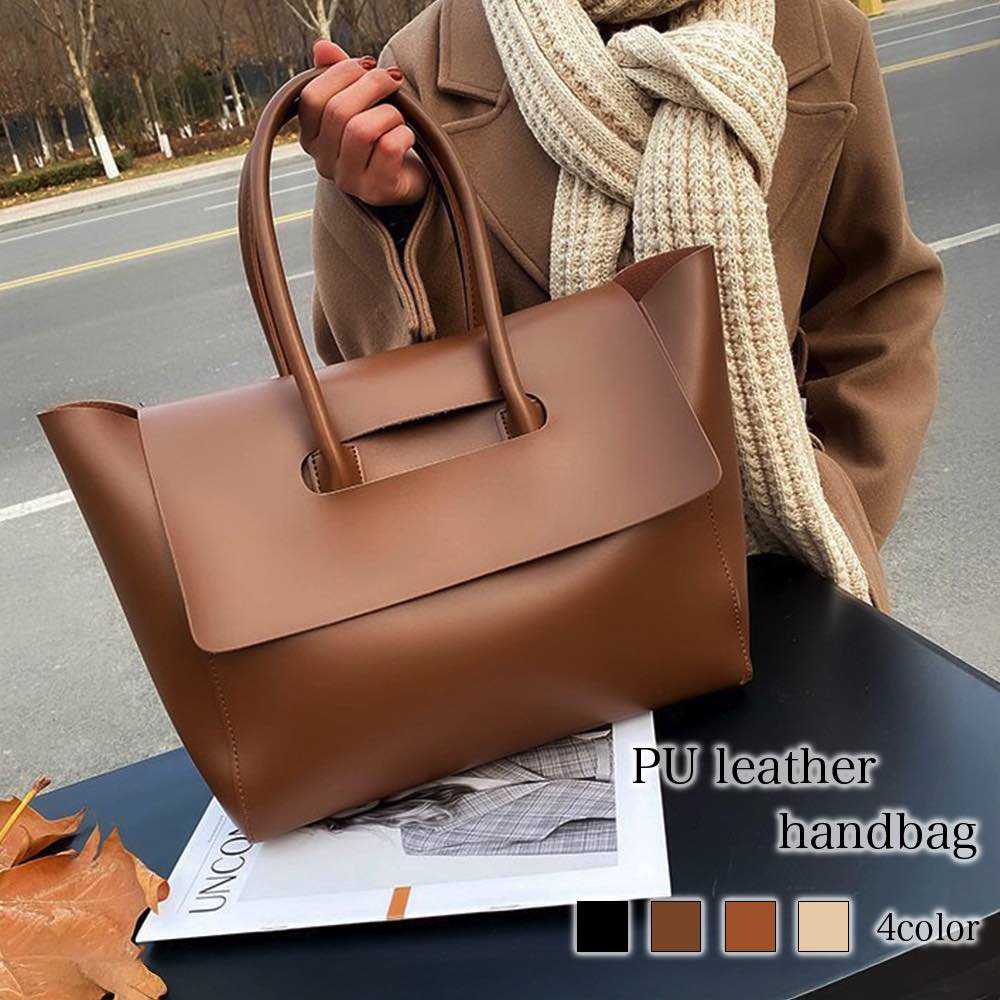 Handbag - ハンドバッグ レディース PUレザーハンドバッグ ワンマイルバッグ 斜めがけ 黒 カジュアル 春 ミニ トートバッグ 夏 秋 ミニトートバッグ 軽い レザー ブランド ミニショルダーバッグ 布 ミニバッグ ショルダーバッグ おしゃれ 小さい 冬 トート 小さめ 革 財布