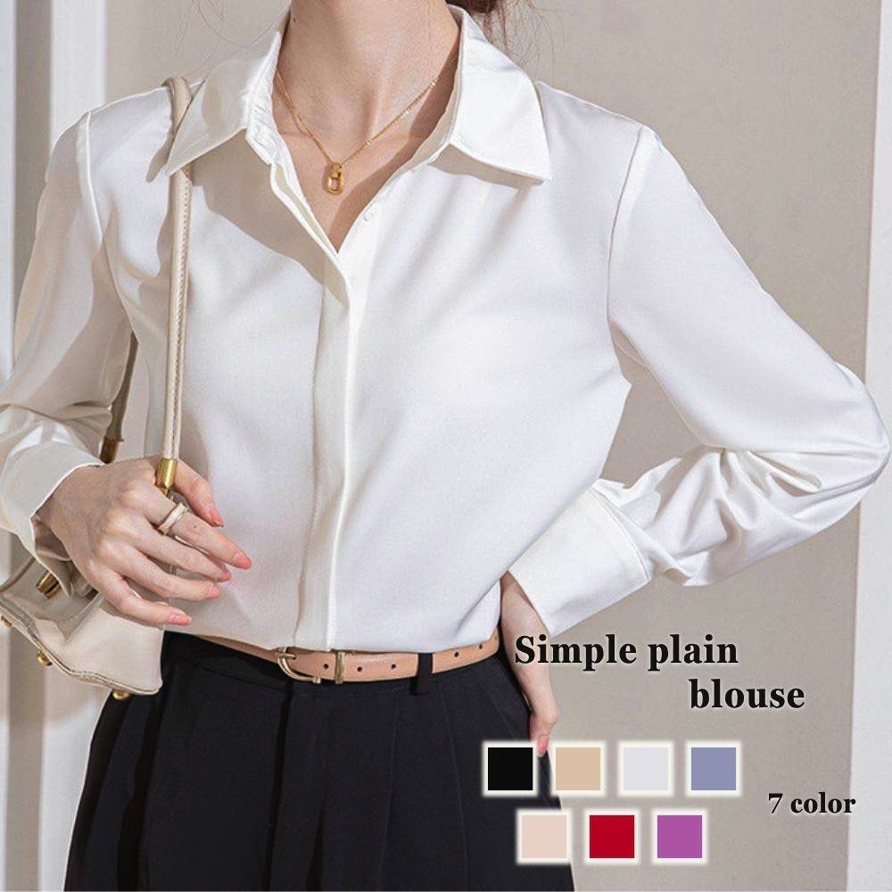 シャツ レディース シンプル無地ブラウス Tシャツ ランニング ロゴ 形態安定 秋 ポロシャツ 暖かい スポーツ おしゃれ カジュアル 冬 カットソー 春 ゆったり 厚手 ブラウス ブランド かわいい 襟付き トップス オフィス 大人 麻 しわになりにくい 事務服 長袖