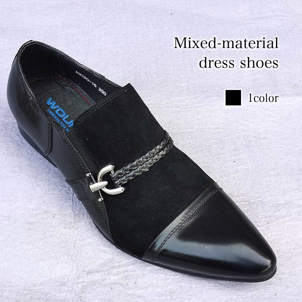 【＼クーポン利用で20%OFF!／】 ビジネスシューズ メンズ 異素材ドレスシューズ 靴 夏 軽量 ウォーキング ストレートチップ 春 おすすめ 走れる 歩きやすい OFF 革 スニーカー ショートブーツ 本革 厚底 おしゃれ カジュアル ブーツ 滑らない 革靴 レザー 秋
