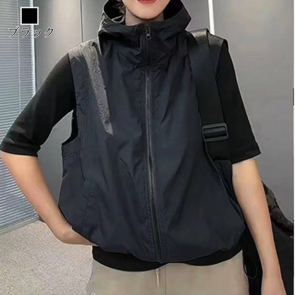 ベスト レディース ジップナイロンベスト 中綿 冬 スーツ 黒 羽毛 あったか アーガイル スポーツ おしゃれ キルト 前開き キルティング インナー 襟なし 部屋着 春 ロング フリース ウール ブランド 可愛い 人気 シニア 秋 お年寄り ニット ダウン 厚手 アウター weartech-10097152 TOKYO SIC(トウキョウシック) サンプル画像3